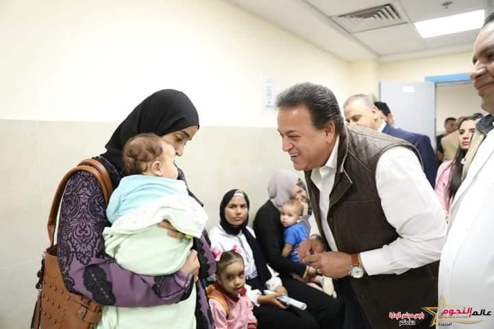 وزير الصحة ومحافظ سوهاج يتفقدان مستشفى جهينة المركزي 1 وزير الصحة ومحافظ سوهاج يتفقدان مستشفى جهينة المركزي