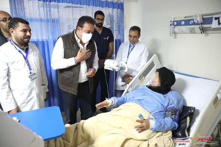 وزير الصحة يتفقد مشروع إنشاء وتطوير مستشفى طهطا العام 1 وزير الصحة يتفقد مشروع إنشاء وتطوير مستشفى طهطا العام