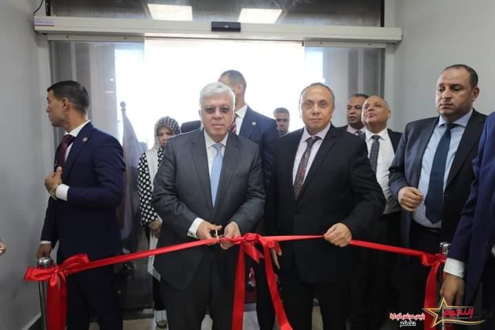 وزير التعليم العالي يفتتح أعمال تطوير مبنى المعهد القومي لعلوم البحار والمصايد
