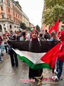 استمرار التظاهرات في ايطاليا ضد العدوان على غزة 