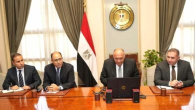 شكري يعقد اجتماعاً مع الممثل الأعلى للشئون الخارجية والسياسة الأمنية للاتحاد الأوروبي حول الأوضاع في غزة