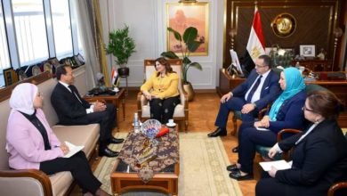 جندي تستقبل سفير مصر الجديد في أستراليا لبحث التعاون في تلبية احتياجات الجالية المصرية 