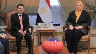 القباج تستقبل سفير ماليزيا بالقاهرة لمناقشة إجراءات الإغاثة الإنسانية التي يتم تقدمها من دولة ماليزيا
