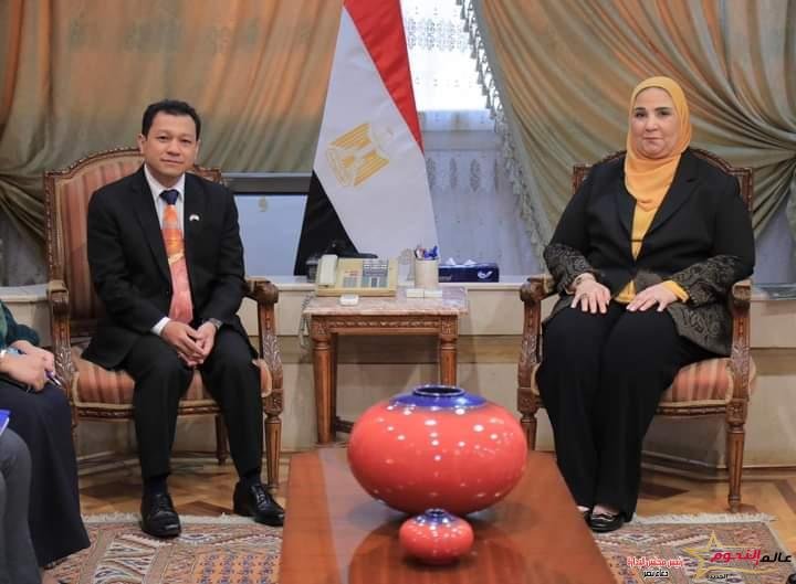 القباج تستقبل سفير ماليزيا بالقاهرة لمناقشة إجراءات الإغاثة الإنسانية التي يتم تقدمها من دولة ماليزيا 1 القباج تستقبل سفير ماليزيا بالقاهرة لمناقشة إجراءات الإغاثة الإنسانية التي يتم تقدمها من دولة ماليزيا