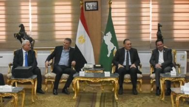 محافظ الشرقية يلتقي رئيس مجلس إدارة البنك الزراعي المصري 