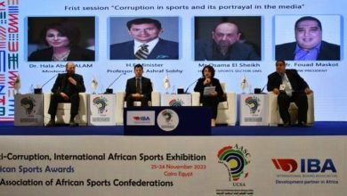 صبحي يشارك في فعاليات النسخة الثانية من المؤتمر الدولي لمكافحة الفساد الرياضي في أفريقيا