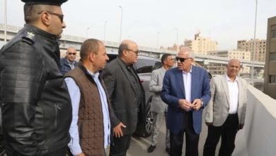 محافظ الجيزة يتفقد الحالة العامة لمحاور عرابي و26 يوليو وكمال عامر والطريق الابيض