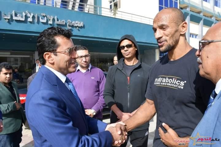 وزير الرياضة يدعم كرم جابر قبل خوضه منافسات الاولمبياد 1 وزير الرياضة يدعم كرم جابر قبل خوضه منافسات الاولمبياد