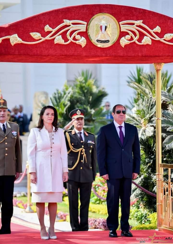 السيسي يستقبل اليوم بقصر الاتحادية السيدة "كاتالين نوفاك" رئيسة المجر 2 السيسي يستقبل اليوم بقصر الاتحادية السيدة "كاتالين نوفاك" رئيسة المجر