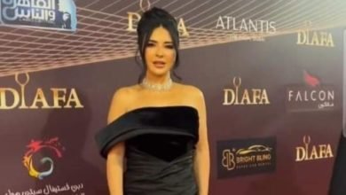  ماجى بو غصن وإطلالة من مهرجان ضيافة بالإمارات