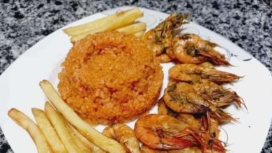 طريقة تحضير الجمبري بالزبدة مع الأرز من مطبخ عالم النجوم
