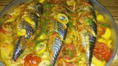 طريقة عمل صينية السمك الماكريل بالبطاطس من مطبخ عالم النجوم