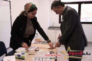 وزير السياحة والآثار يدلى بصوته فى الانتخابات الرئاسية