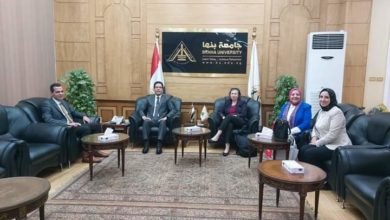 جامعة بنها تنظم ندوة تعريفية عن البرامج والمنح المتاحة من السفارة الامريكية
