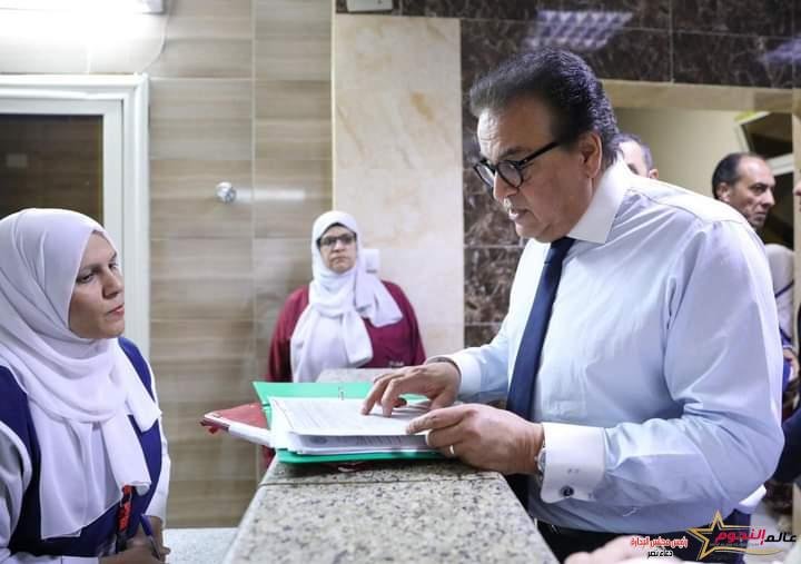 وزير الصحة يتفقد مستشفى مبرة المعادي لمتابعة الخدمات الطبية المقدمة للمواطنين 4 وزير الصحة يتفقد مستشفى مبرة المعادي لمتابعة الخدمات الطبية المقدمة للمواطنين