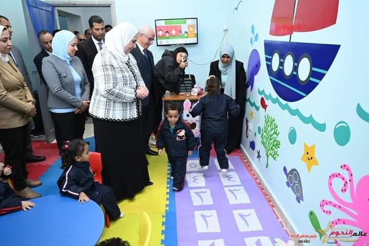 القباج تفتتح 6 حضانات دامجة وغرف التشخيص المبكر للإعاقة والتأهيل الحسي واللغوي بمجمع الخدمات المتكاملة بالأسمرات 5 القباج تفتتح 6 حضانات دامجة وغرف التشخيص المبكر للإعاقة والتأهيل الحسي واللغوي بمجمع الخدمات المتكاملة بالأسمرات