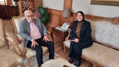 محافظ بورسعيد يستقبل رئيس مجلس إدارة "جمعية الريحان للمؤاخاة"