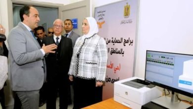 وزيرة التضامن الاجتماعي تفتتح معمل تحاليل عينات الكشف عن تعاطي المواد المخدرة لصندوق مكافحة وعلاج الإدمان