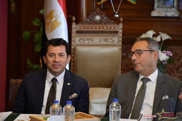 وزير الرياضة يجتمع بمجلس إدارة صندوق دعم الرياضة المصرى