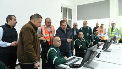 الملا يتفقد المنطقة الجغرافية البترولية بطنطا