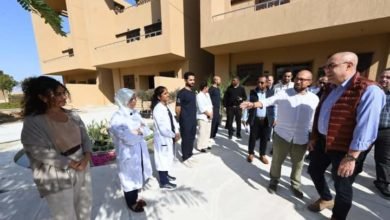 وزير الإسكان يتفقد مشروع الوحدات الفندقية والسياحة العلاجية والاستشفائية بمدينة أسوان الجديدة