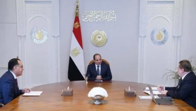 الرئيس السيسي يجتمع مع رئيس مجلس الوزراء ومحافظ البنك المركزي