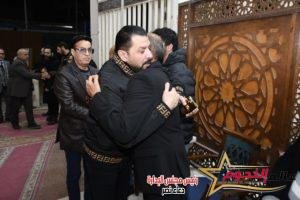 مصطفى كامل وحلمي عبد الباقي يقدمان واجب العزاء في شقيق أبو الليف والمخرج أحمد البدري 