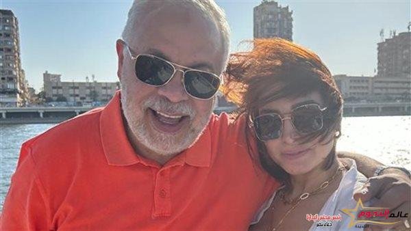 روجينا "ستهم" تحتفل بعيد ميلاد النجم أشرف زكي