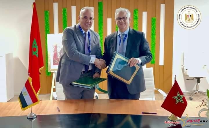 سويلم والسيد نزار بركة يوقعان مذكرة تفاهم بين مصر والمغرب في مجال الإدارة المستدامة للموارد المائية 1 سويلم والسيد نزار بركة يوقعان مذكرة تفاهم بين مصر والمغرب في مجال الإدارة المستدامة للموارد المائية