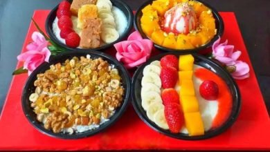 طريقة تحضير أرز باللبن والمكسرات والفاكهه من مطبخ عالم النجوم