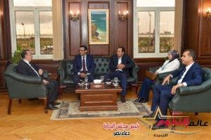 محافظ الإسكندرية يلتقي وفدًا من مجلس "الصحفيين" 3 محافظ الإسكندرية يلتقي وفدًا من مجلس "الصحفيين"