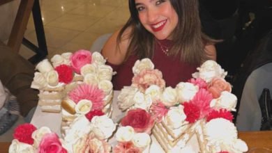 كنزي مدبولي تحتفل بـ 3 مليون متابع على انستجرام