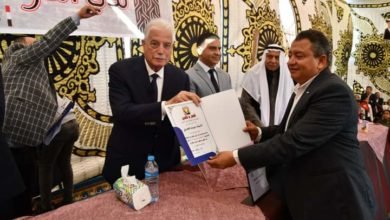 محافظ جنوب سيناء يكرم عددا من النماذج المشاركة في الانتخابات الرئاسية 2024
