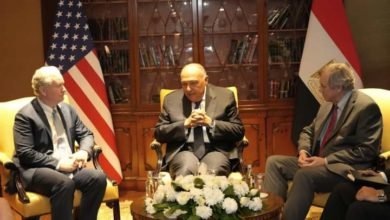 وزير الخارجية يستقبل عضوين بمجلس الشيوخ الأمريكي