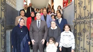 محافظ بني سويف يزور دار أيتام صديقات الكتاب المُقدّس لمشاركة الأطفال فرحتهم بعيد الميلاد المجيد" يناير 2024"