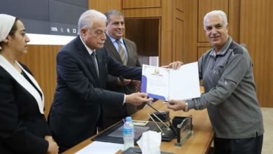 محافظ جنوب سيناء يكرم أوائل الدور الأول لخطة التدريب للعام المالي 2023 / 2024