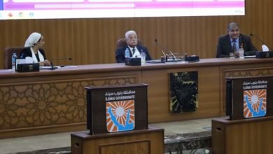 محافظ جنوب سيناء يترأس مؤتمر المتابعة الدوري الاسبوعي بالديوان العام