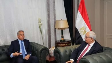 د.رضا حجازي وشحاتة يبحثان سبل التعاون لتأهيل خريجي التعليم الفني لسوق العمل المحلي والدولي