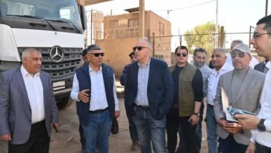 الدكتور سويلم يتفقد المعامل المركزية وورش المعدات التابعة لهيئة السد العالى وخزان أسوان