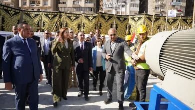 وزيرا التخطيط والتنمية الاقتصادية والتنمية المحلية ومحافظ الإسكندرية يتفقدوا مشروع استراتيجية الأمطار بالمحافظة