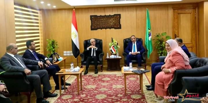 حجازي يصل محافظة الفيوم لمتابعة امتحانات الدور الأول للشهادة الإعدادية للعام الدراسى ٢٠٢٣ / ٢٠٢٤