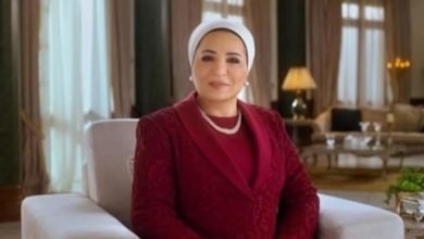 انتصار السيسي تهنئ الشعب المصري بمناسبة الاحتفالات بعيد الشرطة