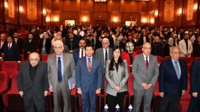 وزيرا الشباب والرياضة والموارد المائية والري يشهدا حفل تخرج الطلبة الأوائل بالجامعة البريطانية 