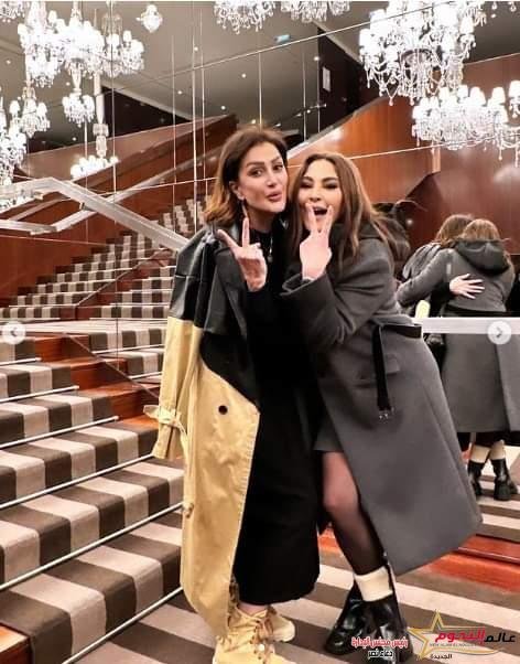 غادة عبد الرازق في أحدث ظهور لها برفقة إليسا 2 غادة عبد الرازق في أحدث ظهور لها برفقة إليسا