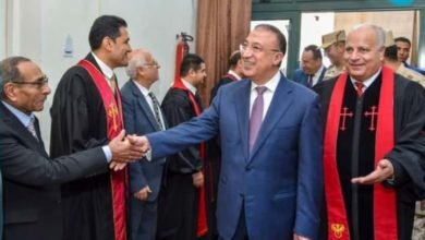 محافظ الإسكندرية يهنئ الطائفة الإنجيلية بعيد الميلاد المجيد ويؤكد عيدكم عيدًا لكل المصريين