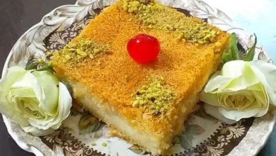 طريقة تحضير كنافة بالكريمة من مطبخ عالم النجوم