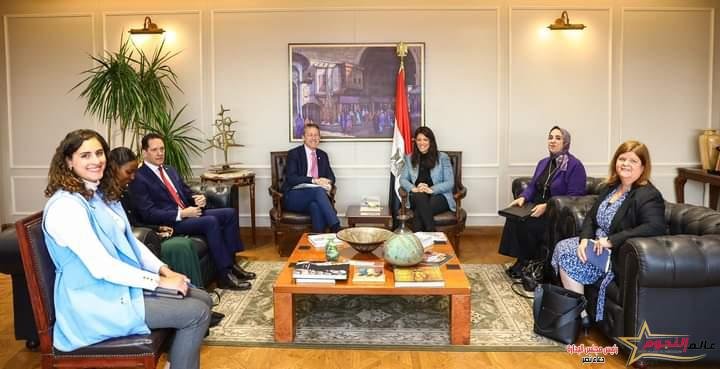 المشاط تلتقي القائم بأعمال مساعد رئيس الوكالة الأمريكية للتنمية الدولية بواشنطن   