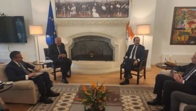 وزير الخارجية يلتقي بالرئيس القبرصي ويجري مباحثات مع وزير خارجية قبرص