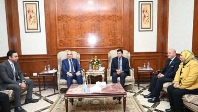 وزير الشباب والرياضة يستقبل وزير الموارد المائية والري في لقاء حواري مفتوح مع الشباب