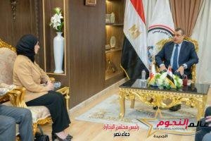 "وزير الدولة للإنتاج الحربي" يستقبل "سفيرة مملكة البحرين بمصر" لبحث سبل التعاون المشترك 2 "وزير الدولة للإنتاج الحربي" يستقبل "سفيرة مملكة البحرين بمصر" لبحث سبل التعاون المشترك